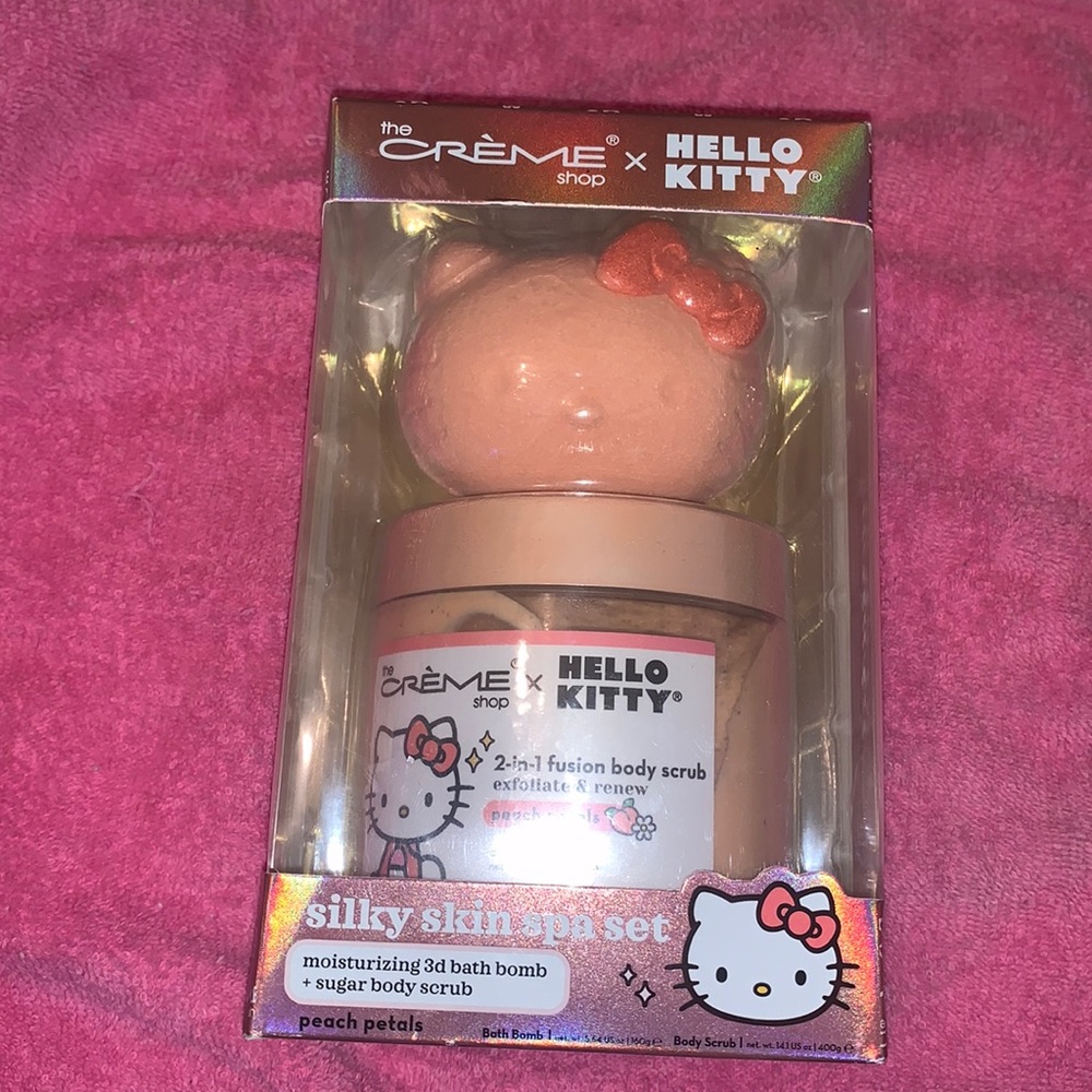 THE CREME SHOP x HELLO KITTY set